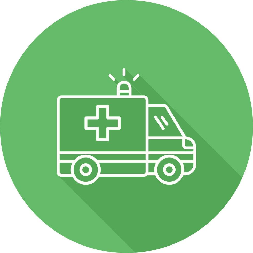 ambulance vector pictogram