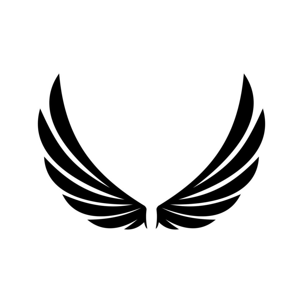 engel Vleugels icoon vector. vlieg illustratie teken verzameling. piloot symbool. Vleugels logo. vector