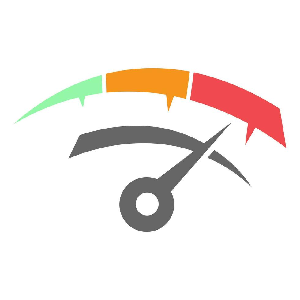 snelheidsmeter logo vector