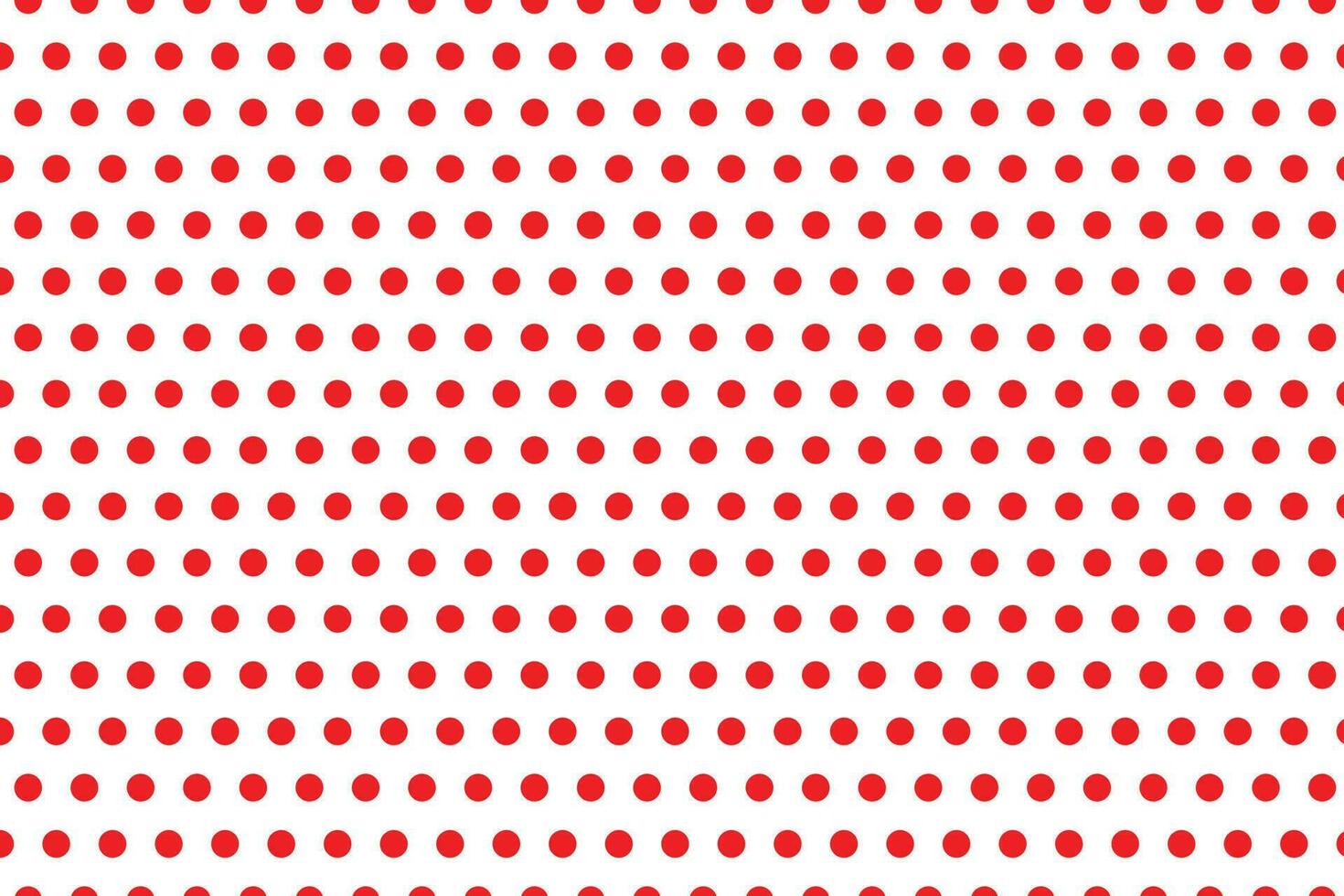 gemakkelijk digonaal abestrac klein rood polka punt patroon Aan wit achtergrond. vector