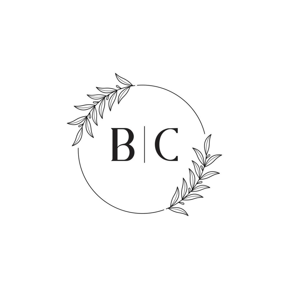 bloemen kader bruiloft vector ontwerp b en c