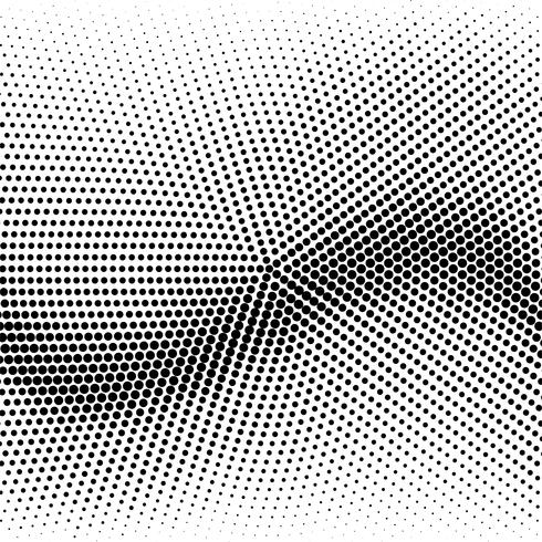 Moderne zwarte halftone achtergrond vector