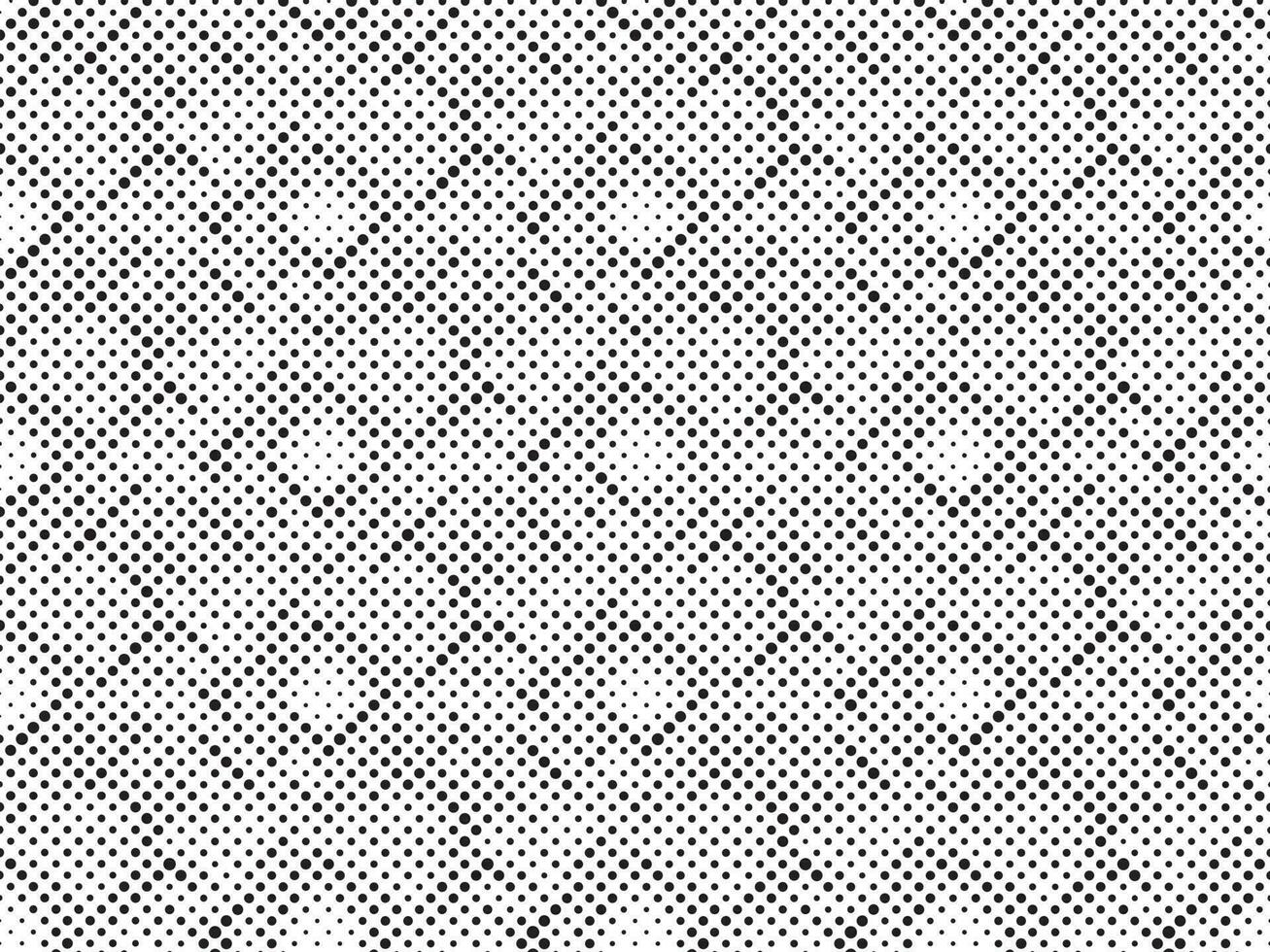 zwart en wit halftone rooster. modern minimalistische meetkundig patroon vector