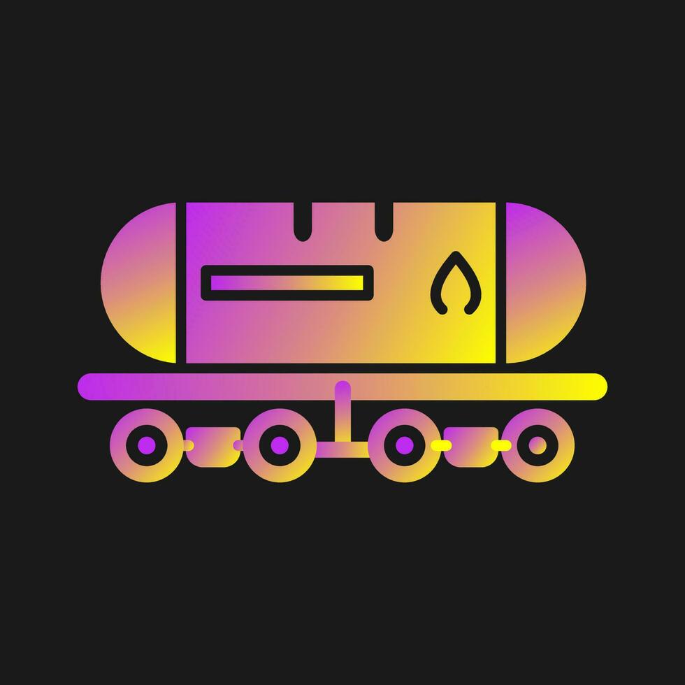 tank wagon vector icoon