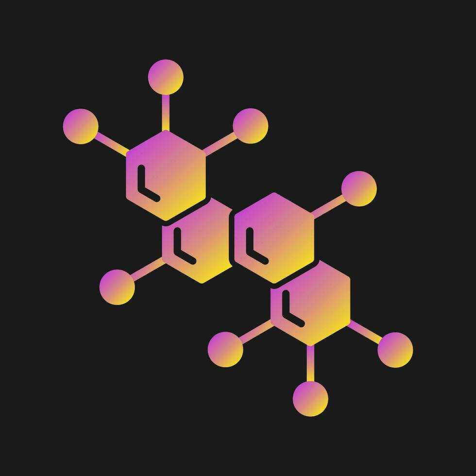 molecuul vector pictogram