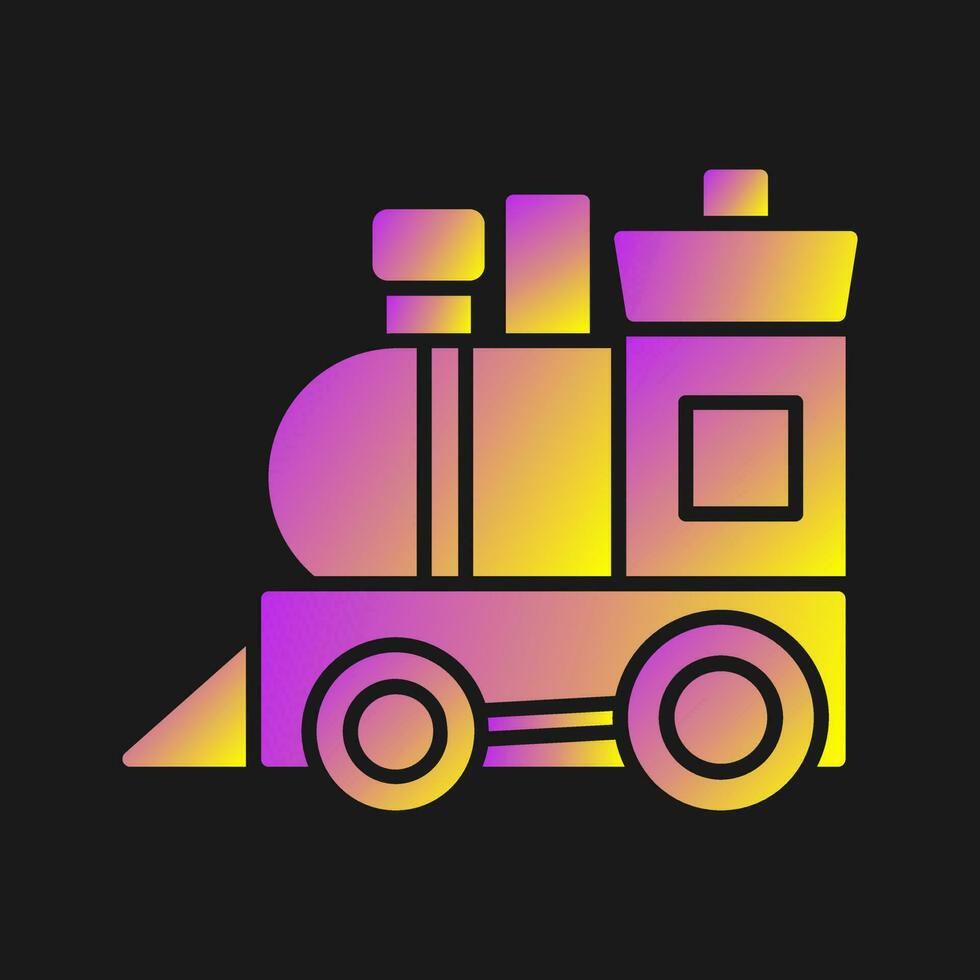 speelgoed- trein vector icoon