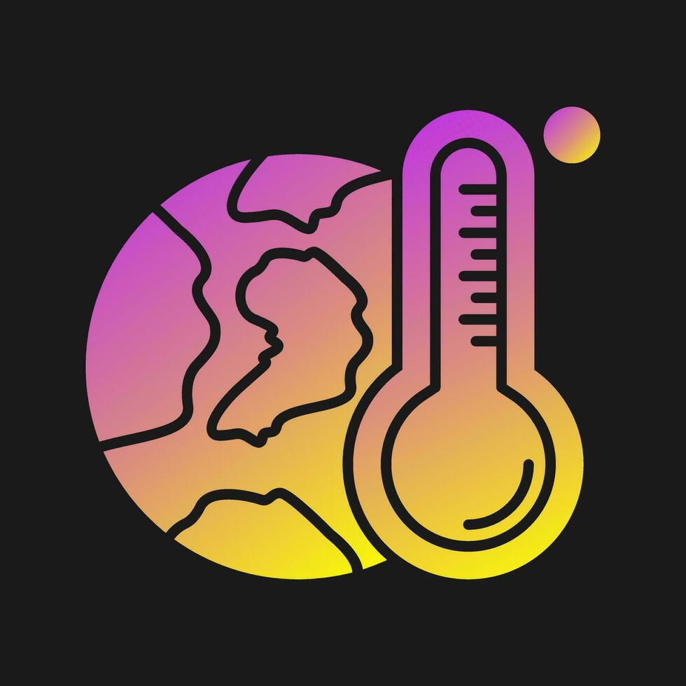 globaal opwarming vector icoon