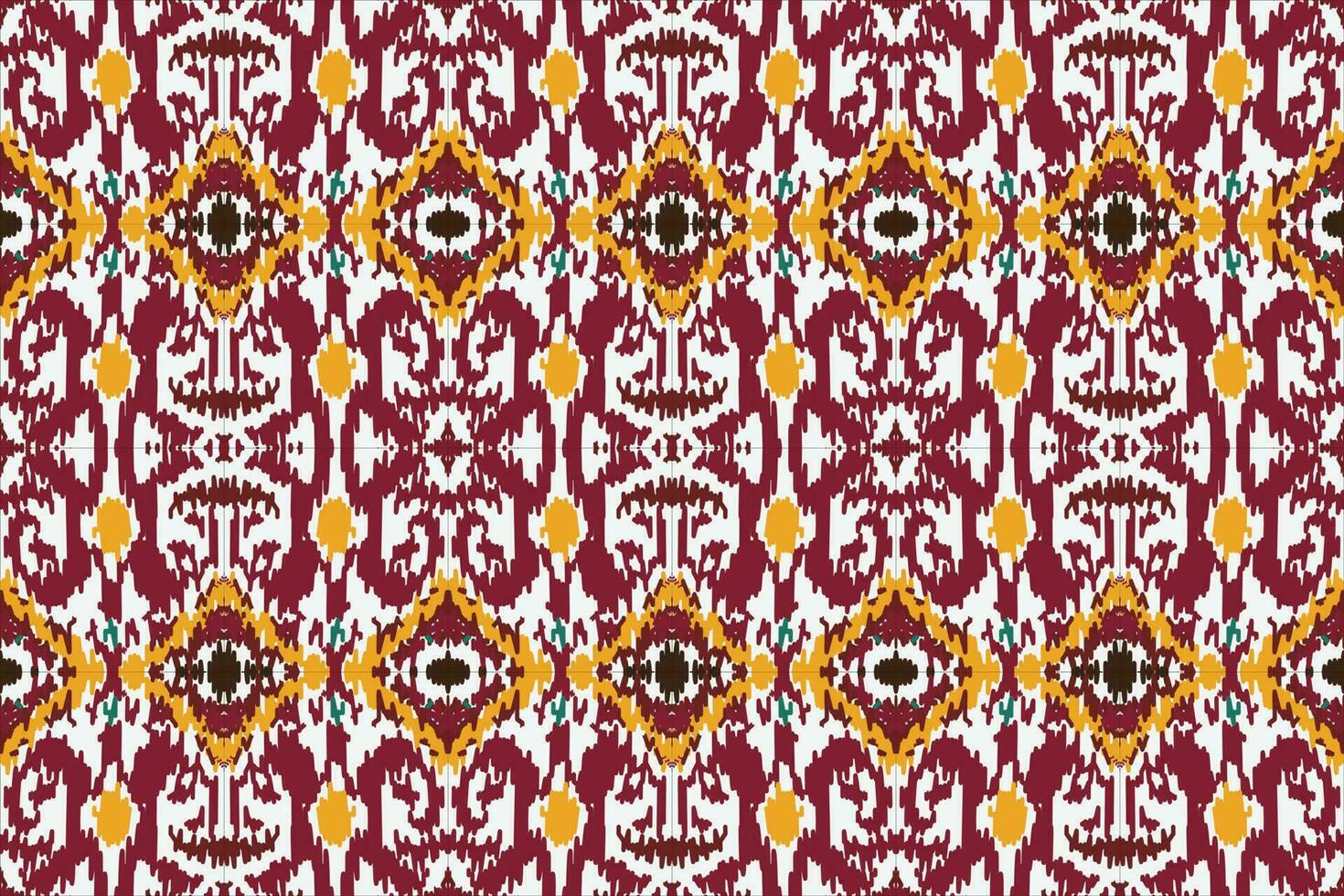 motief ikat bloemen paisley borduurwerk achtergrond. meetkundig etnisch oosters patroon traditioneel. ikat aztec stijl abstract vector illustratie. ontwerp voor afdrukken textuur,stof,sari,sari,tapijt.