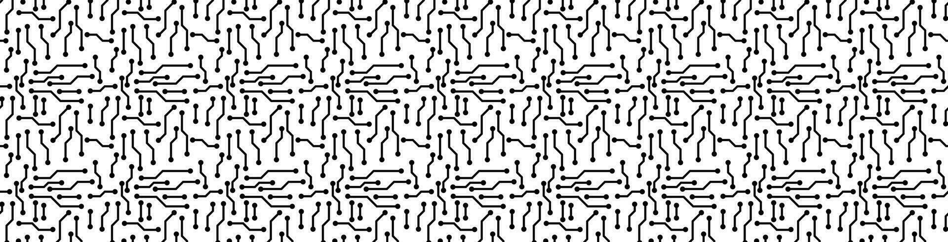 naadloos patroon van stroomkring bord vector