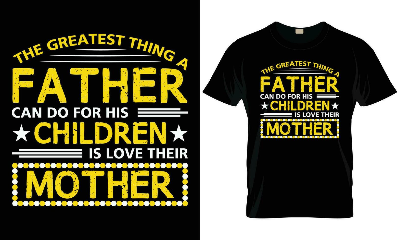 u zijn de het beste vader een mam kon worden gelukkig vader dag mama. vader dag t-shirt single moeder t- shirt. vector