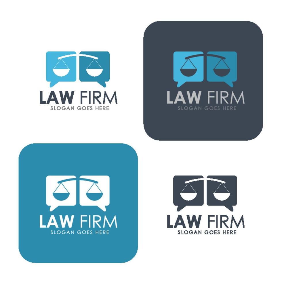 law-logo, advocatenkantoor, advocatenkantoor, wet-logo, huisstijlsjabloon. vector