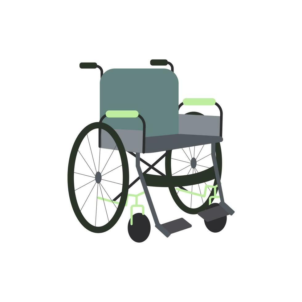 vector geïsoleerd illustratie van een rolstoel.