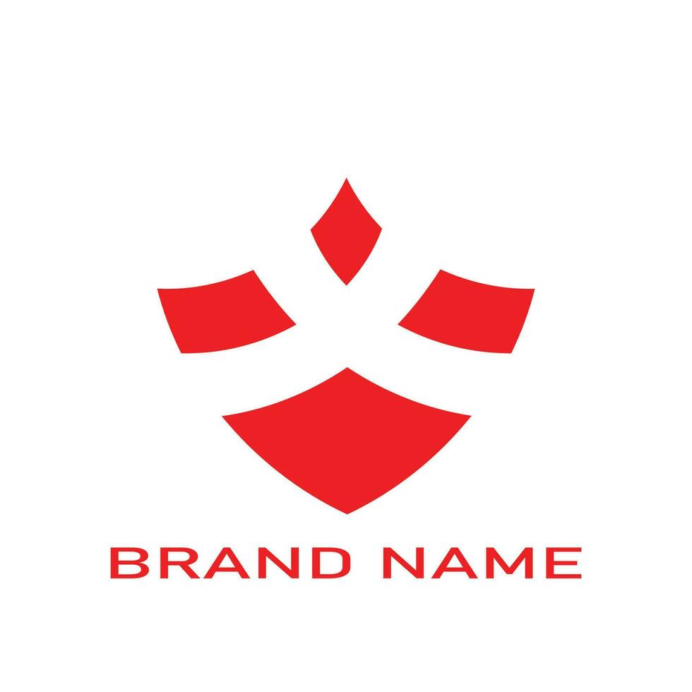 brief X lijn logo ontwerp. vector abstract logo ontwerp Sjablonen. bruikbaar voor bedrijf en branding logo's. vlak vector logo ontwerp sjabloon element.