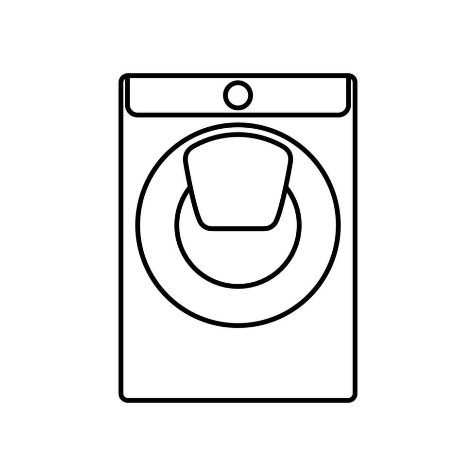 het wassen machine icoon voor logo... vector