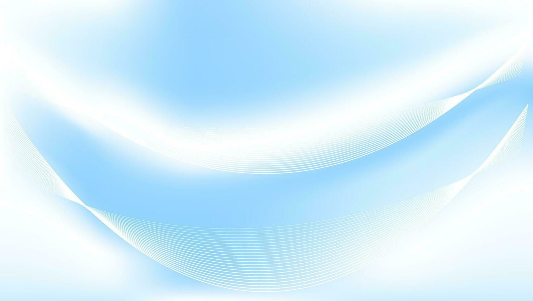 abstract blauw en wit Golf achtergrond vector