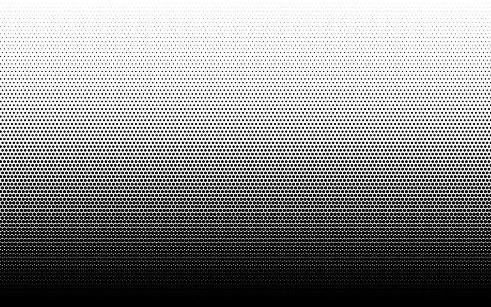 halftone dots achtergrond verloop. monochroom abstract meetkundig dots achtergrond in knal kunst stijl. vector illustratie