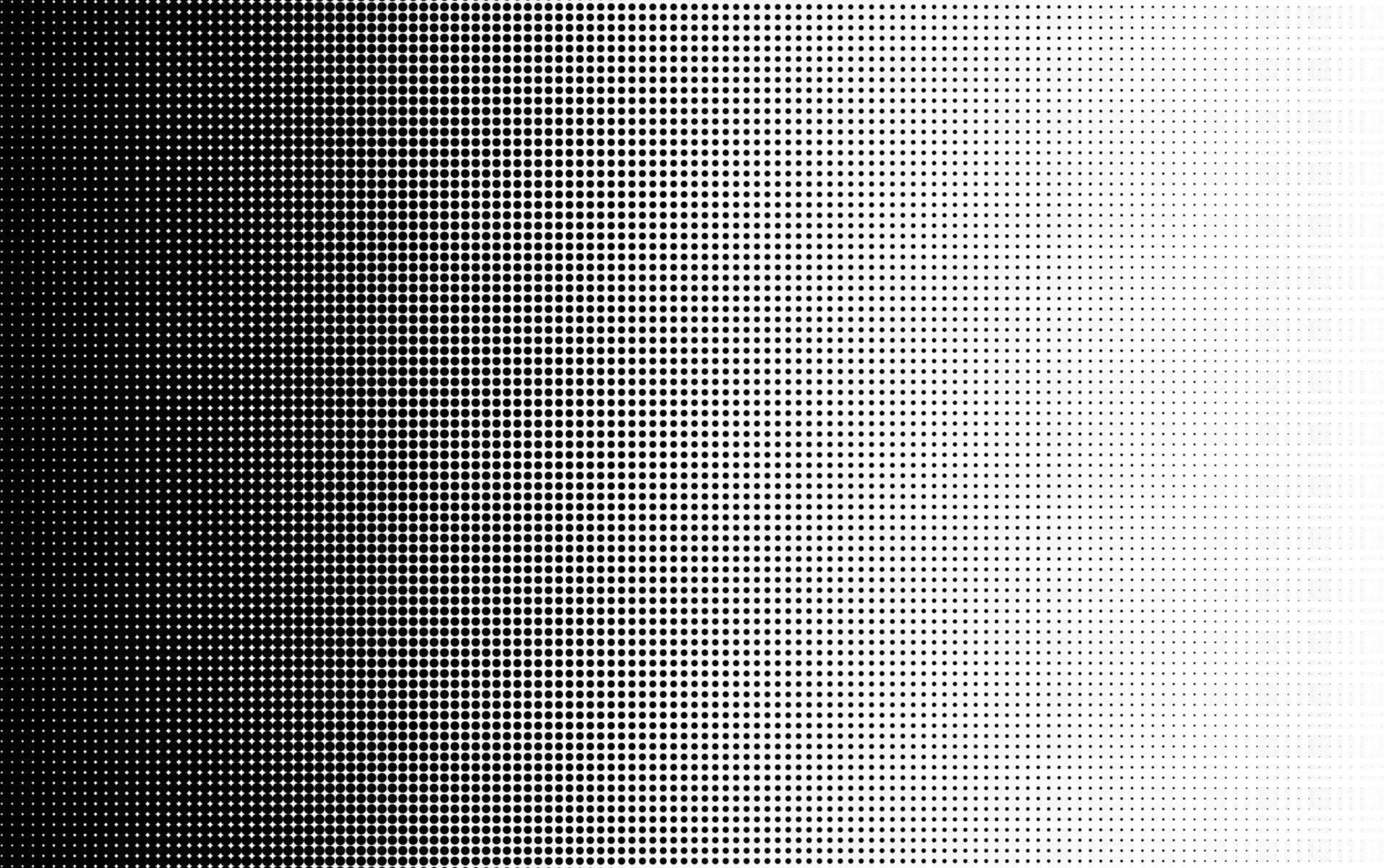 halftone dots achtergrond verloop. monochroom abstract meetkundig dots achtergrond in knal kunst stijl. vector illustratie