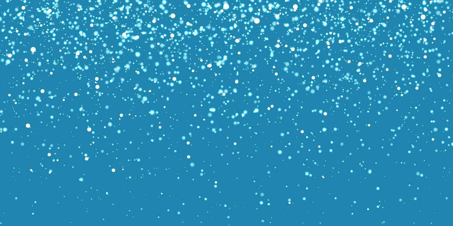 Kerstmis sneeuw. vallend sneeuwvlokken Aan blauw achtergrond. sneeuwval. vector illustratie