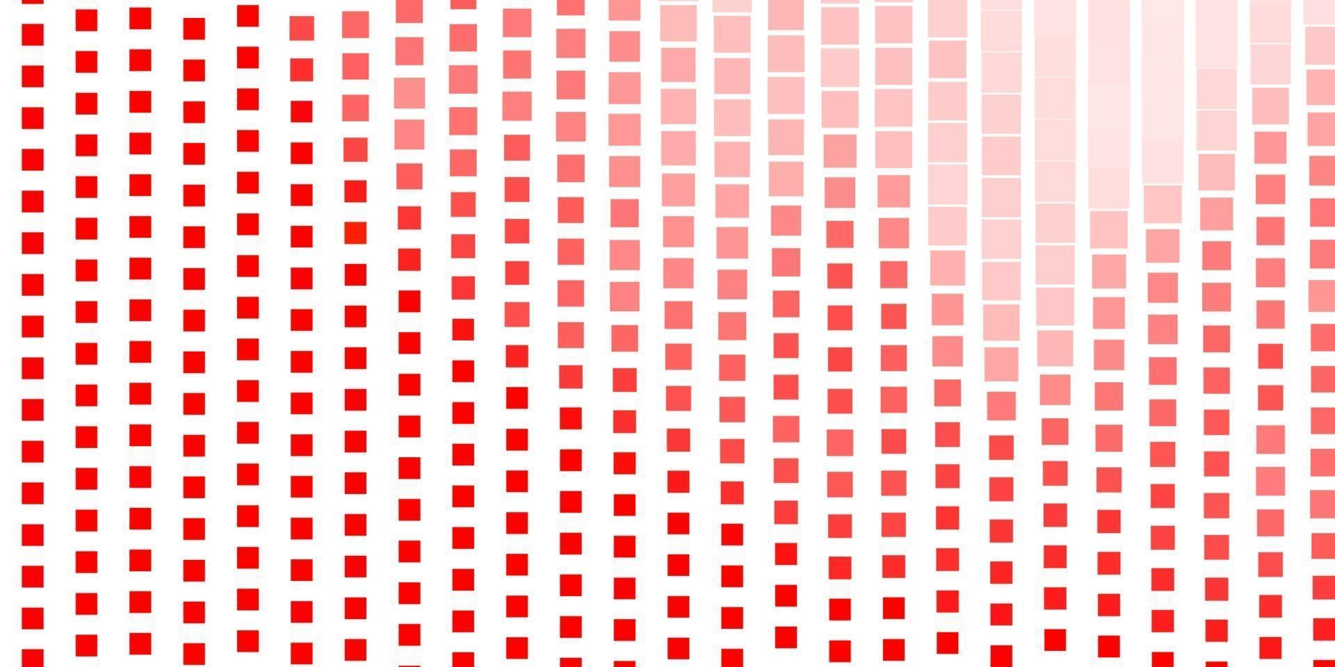 lichtrode vectorachtergrond met rechthoeken. vector