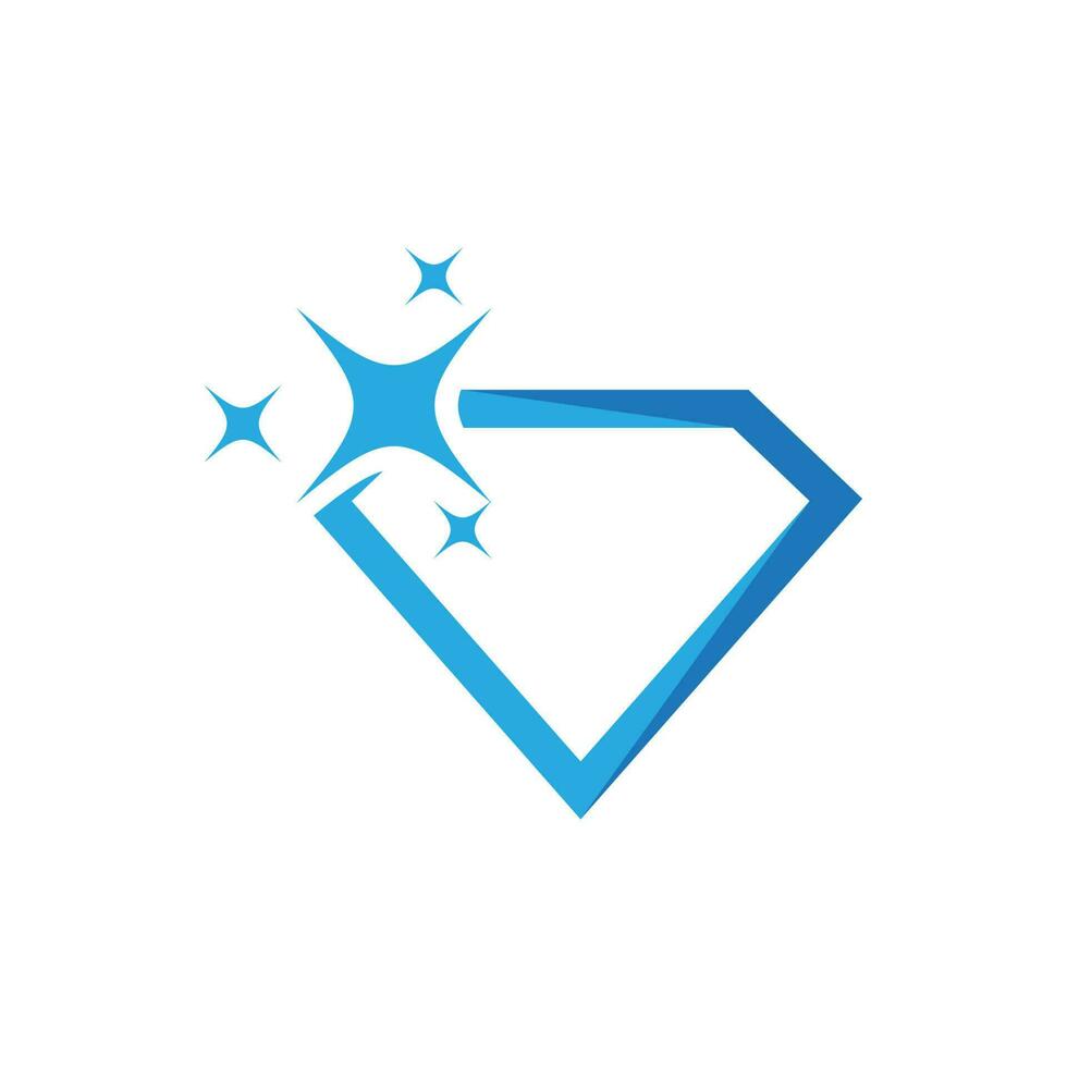 diamant logo sjabloon vector