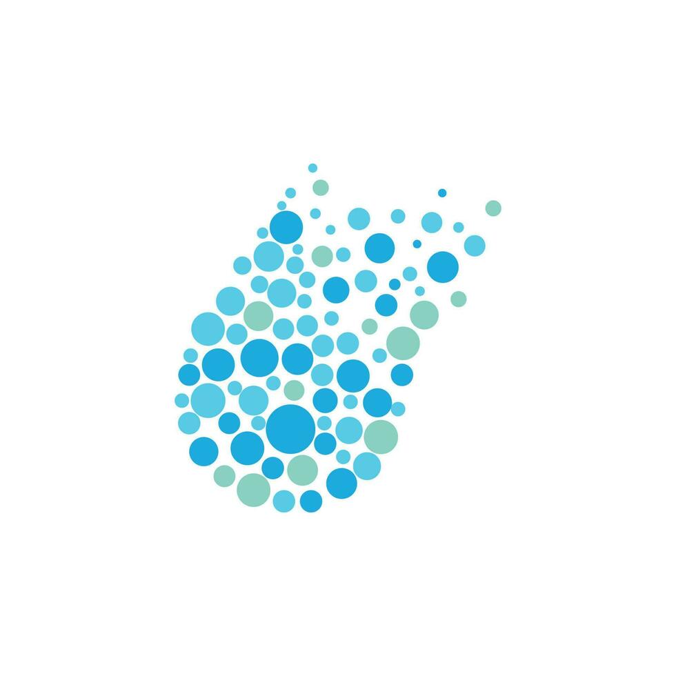 waterdruppel logo sjabloon vector