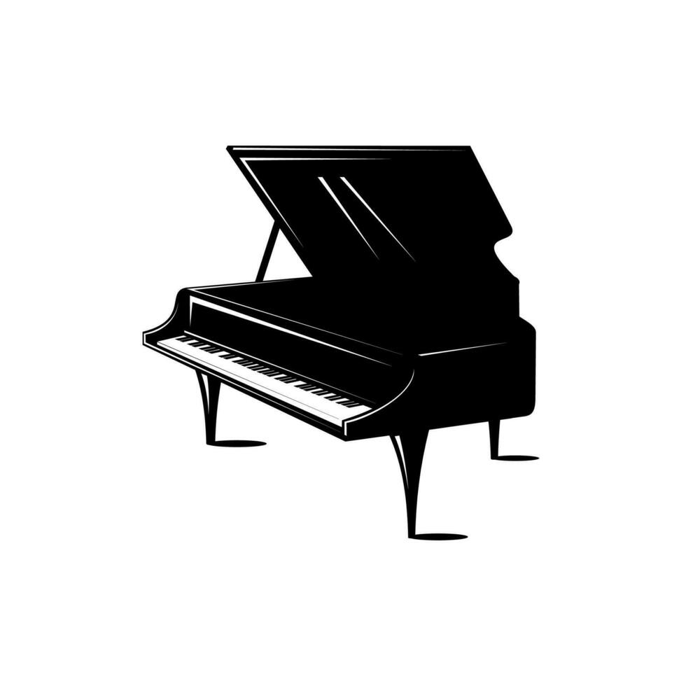 piano vector ontwerp