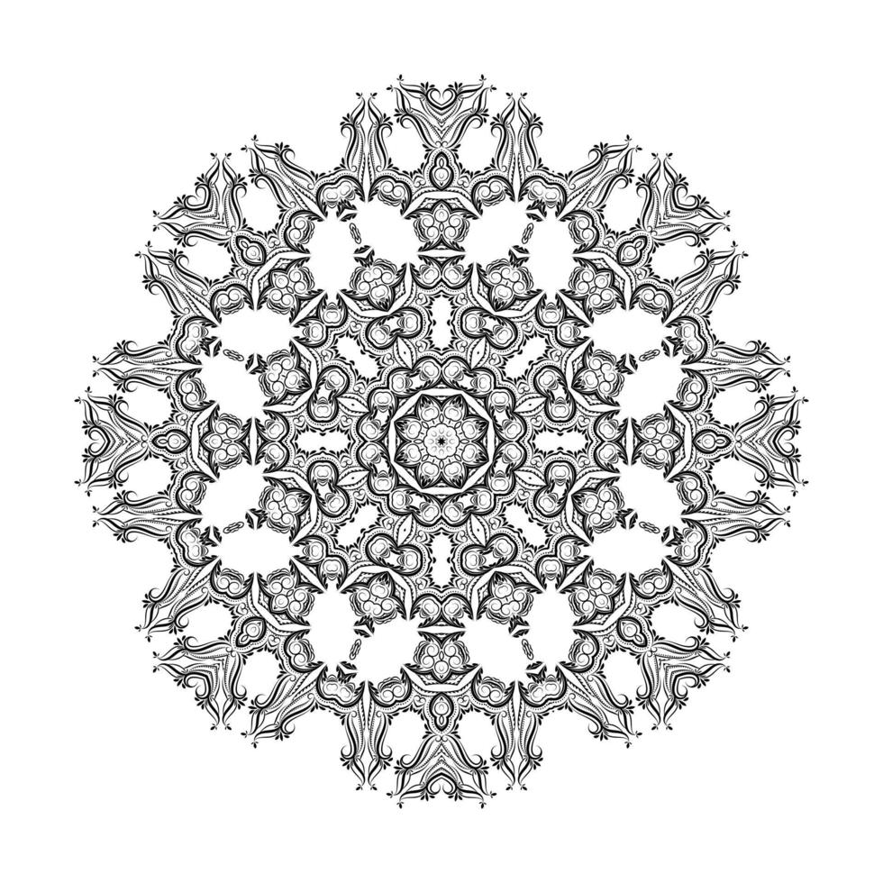 artistieke mooie mandala ontwerp achtergrond vector