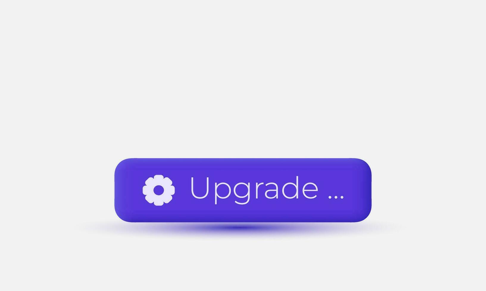 illustratie creatief icoon Purper knop upgrade symbolen geïsoleerd Aan achtergrond vector