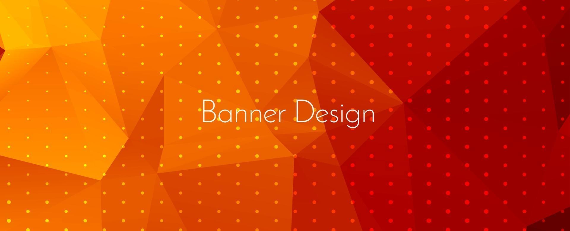 abstracte geometrische moderne decoratieve het patroonachtergrond van de ontwerpbanner vector