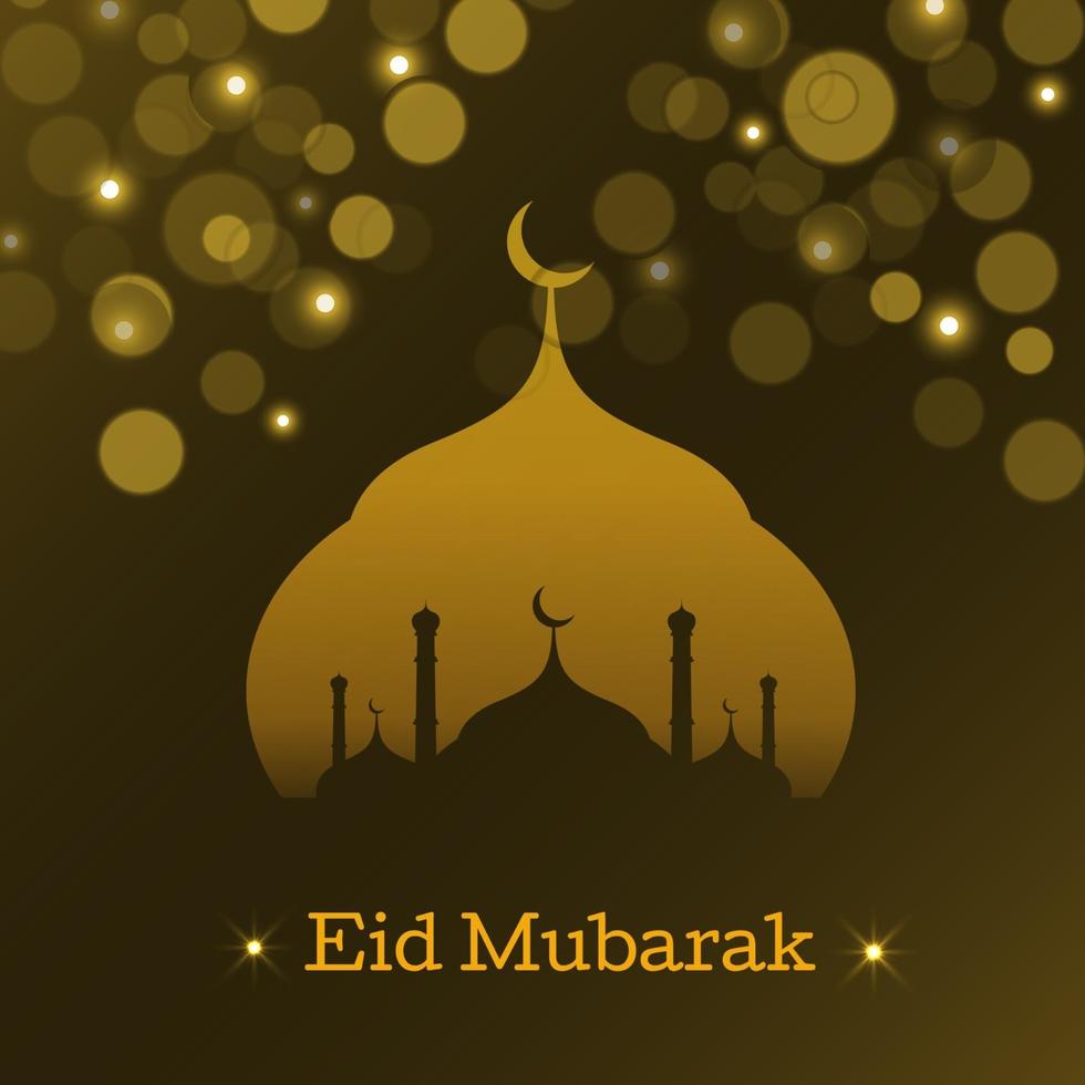 abstracte heilige elegante decoratieve achtergrond voor eid mubarak vector