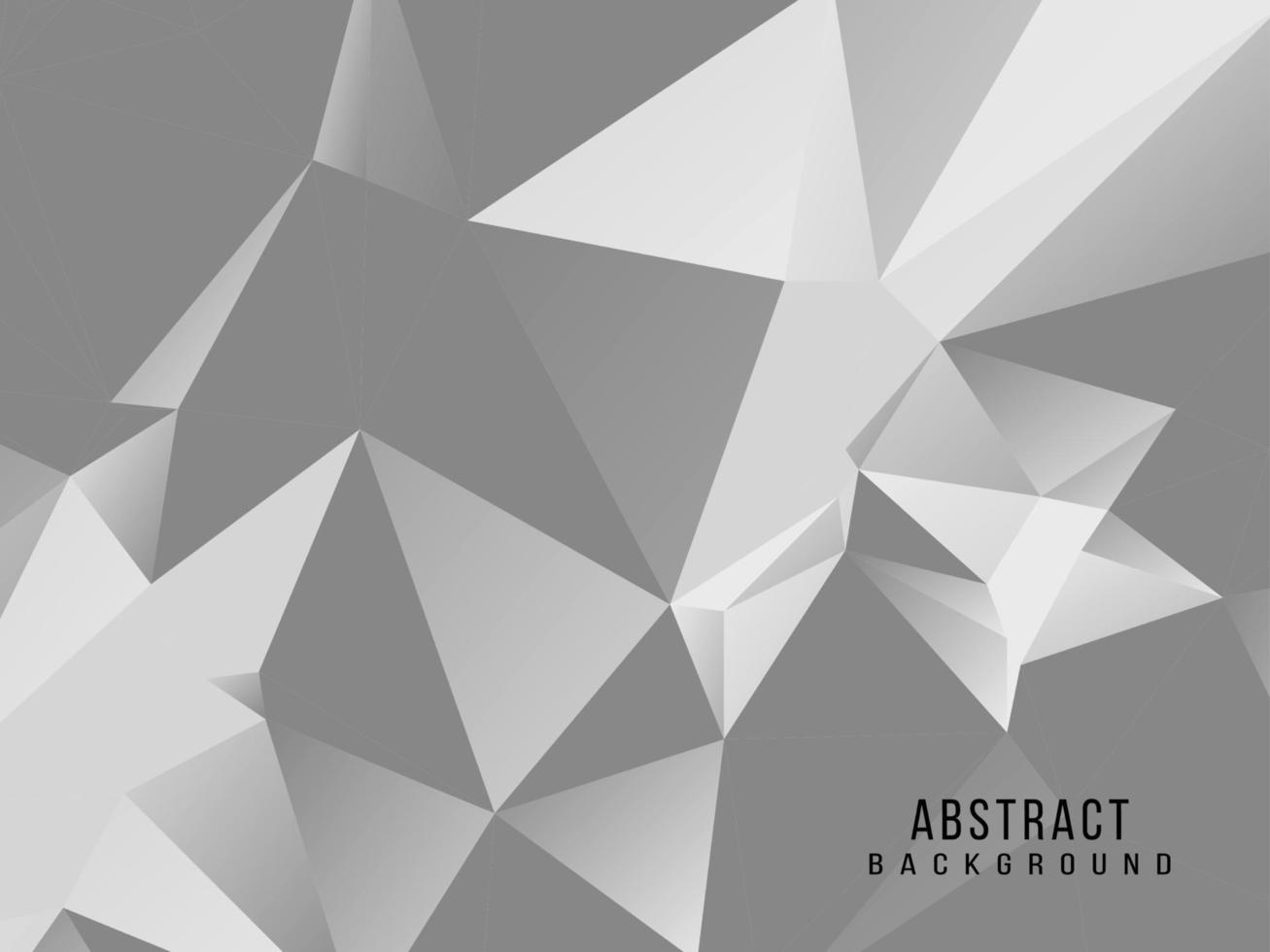 abstract grijs en wit geometrisch modieus modern ontwerp als achtergrond vector