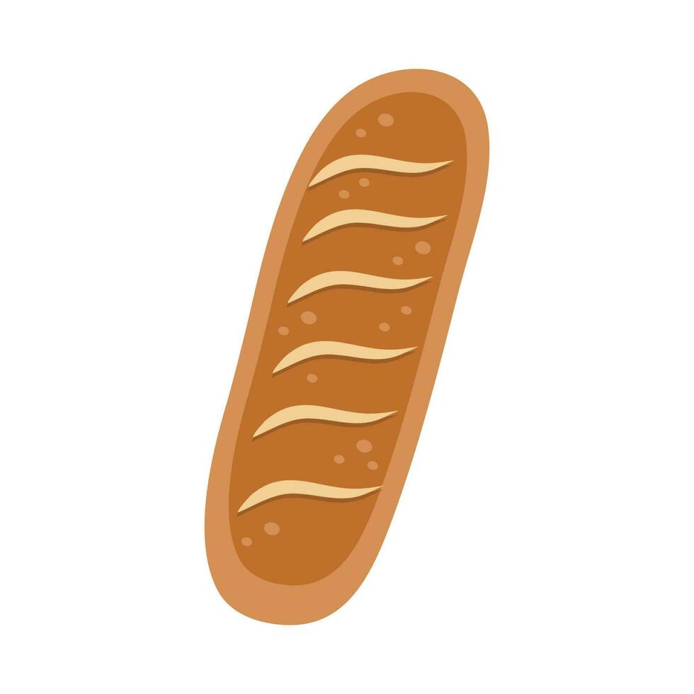 baguette brood illustratie vector