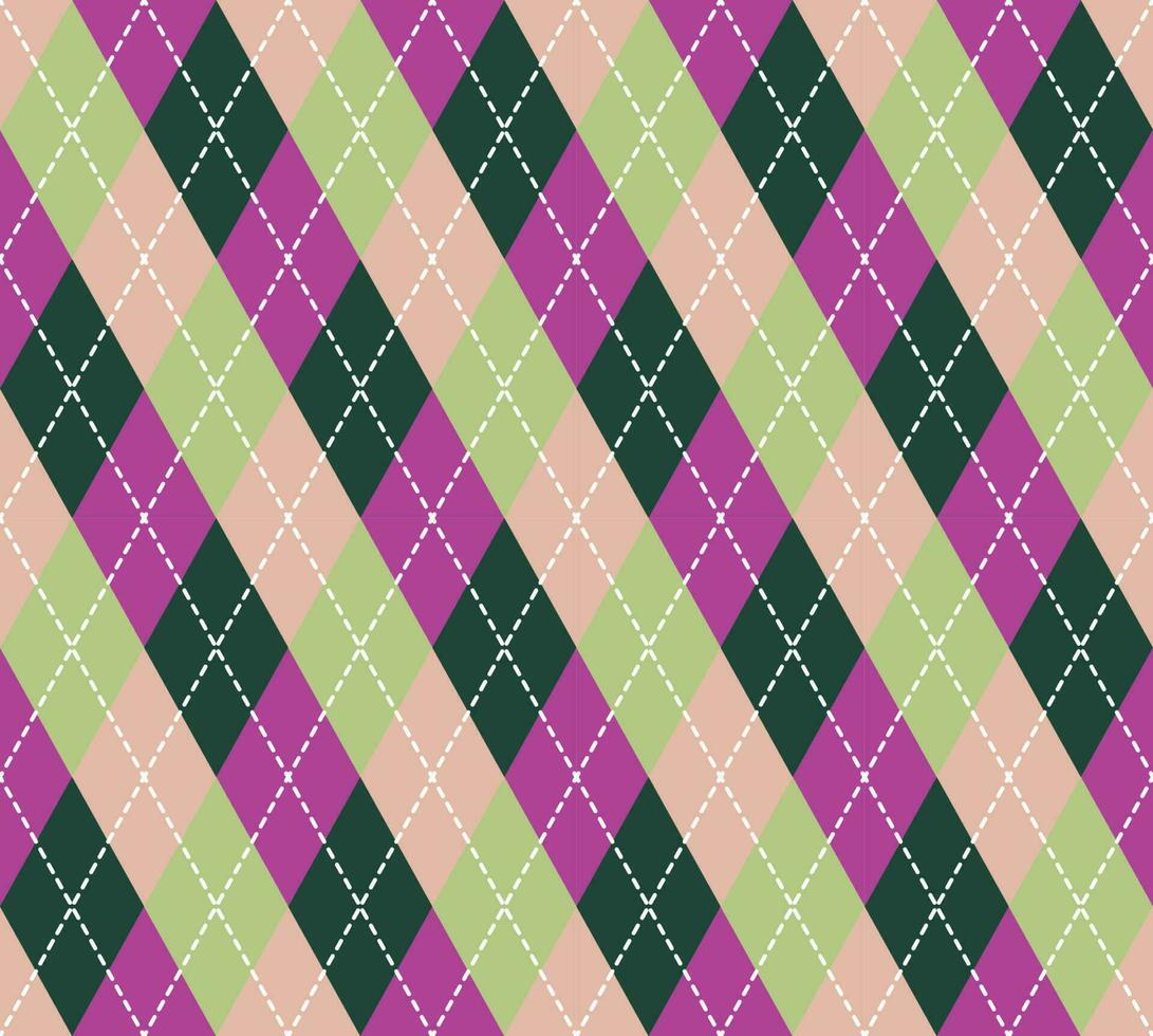 argyle patroon vector, stof textuur achtergrond vector