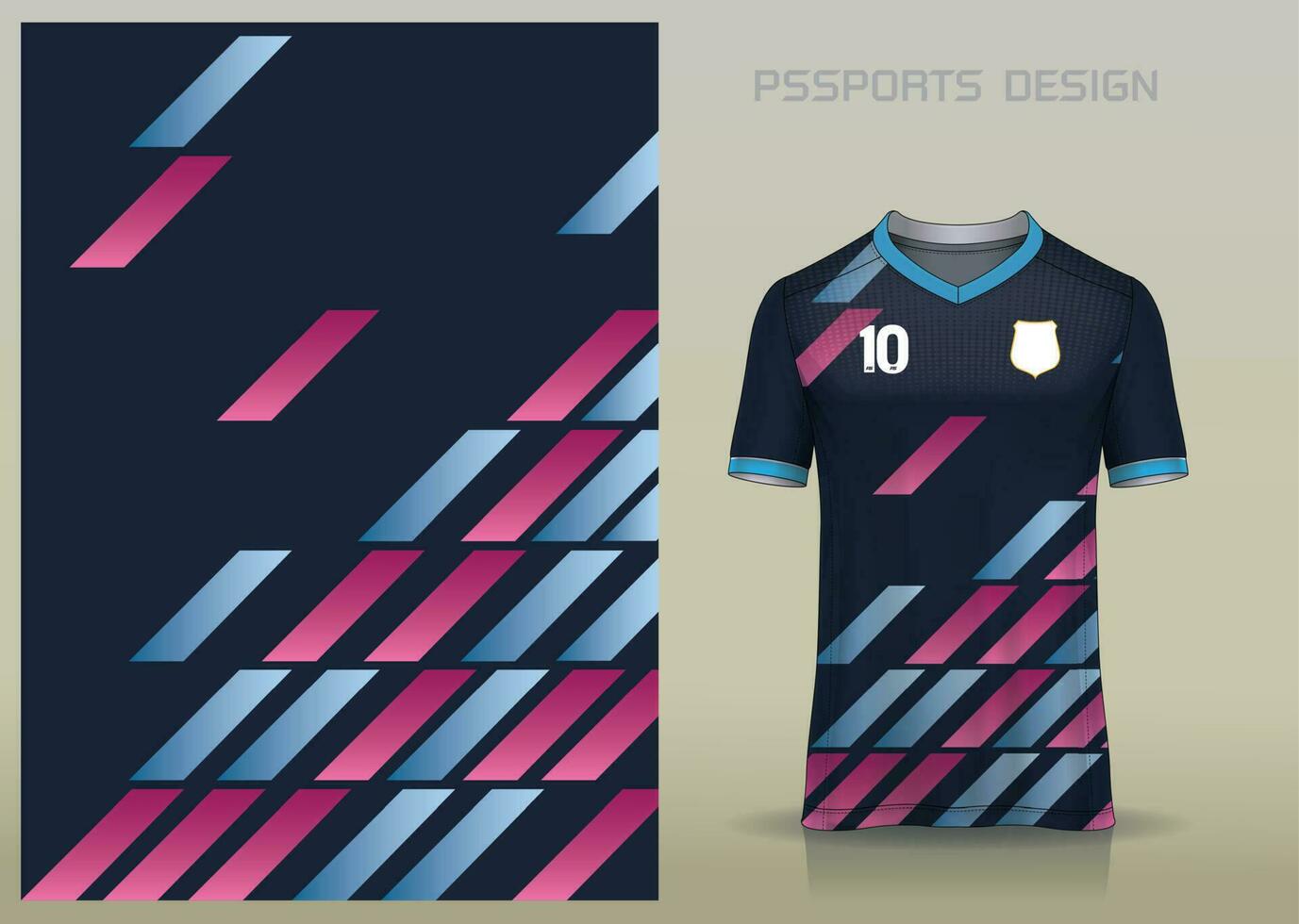 sport- overhemd ontwerp voor gebruik in de vervaardiging van sportkleding of gebruik net zo achtergrond vector