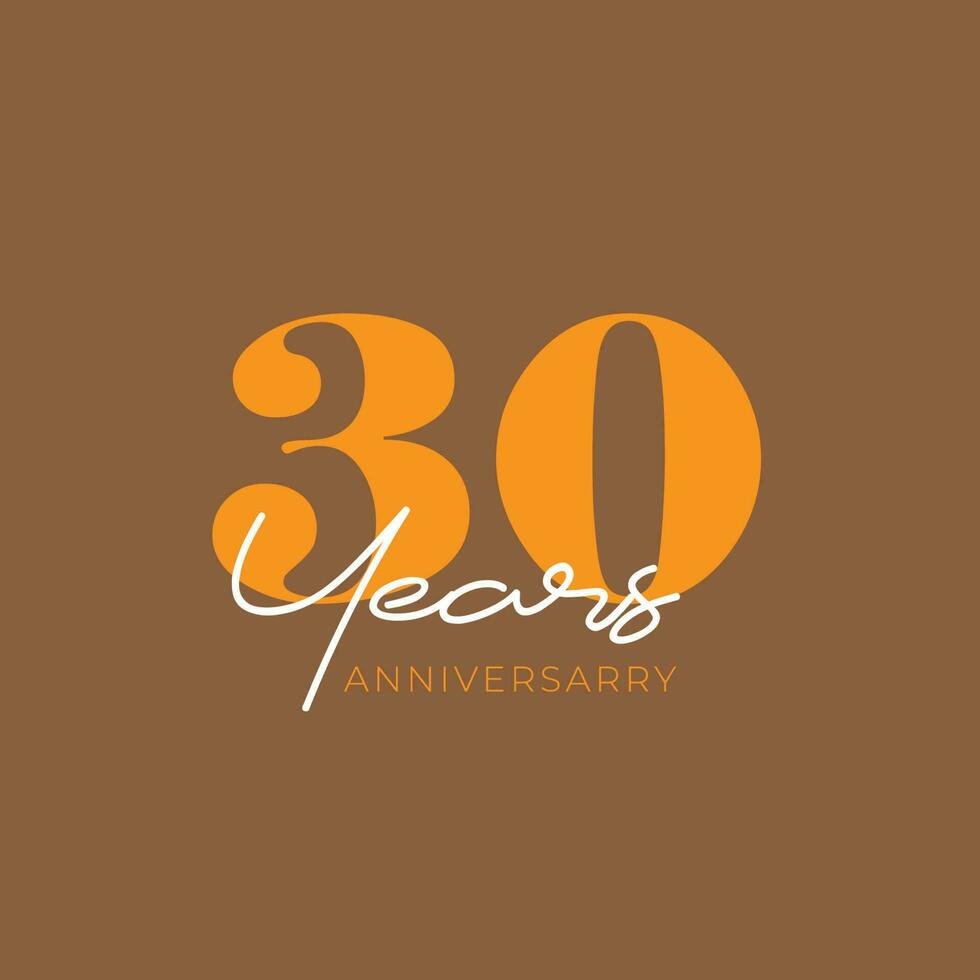 vector verjaardag logo ontwerp sjabloon