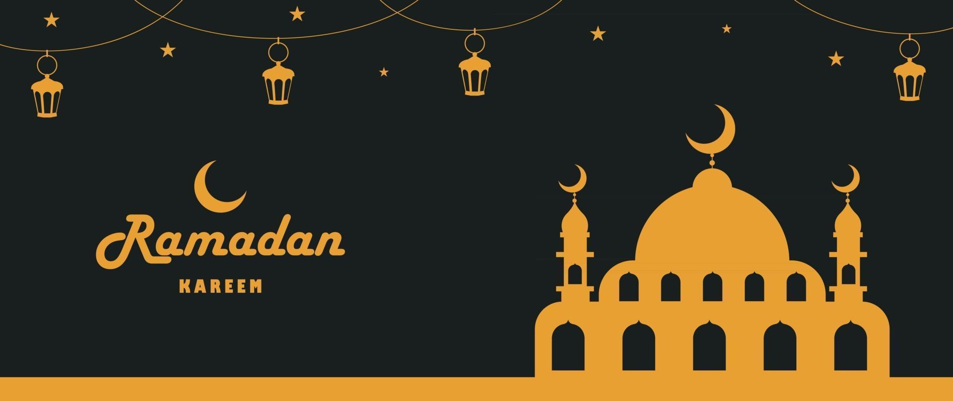 hand getrokken illustratie voor ramadan kareem en islamitische cultuur vector