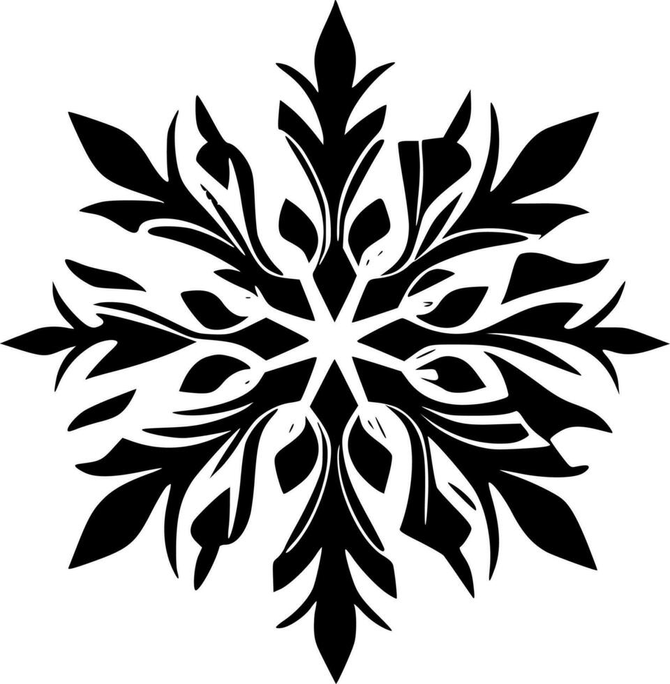 sneeuwvlok - hoog kwaliteit vector logo - vector illustratie ideaal voor t-shirt grafisch