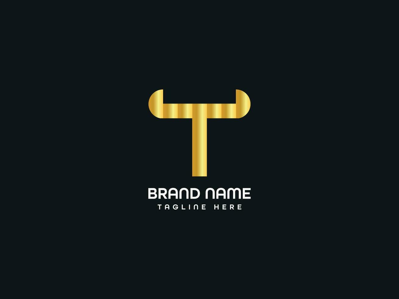 t letter logo vector