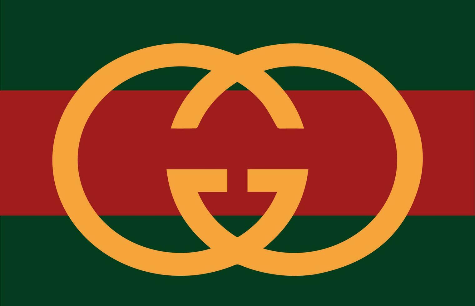 Gucci logo merk symbool ontwerp kleren mode vector illustratie