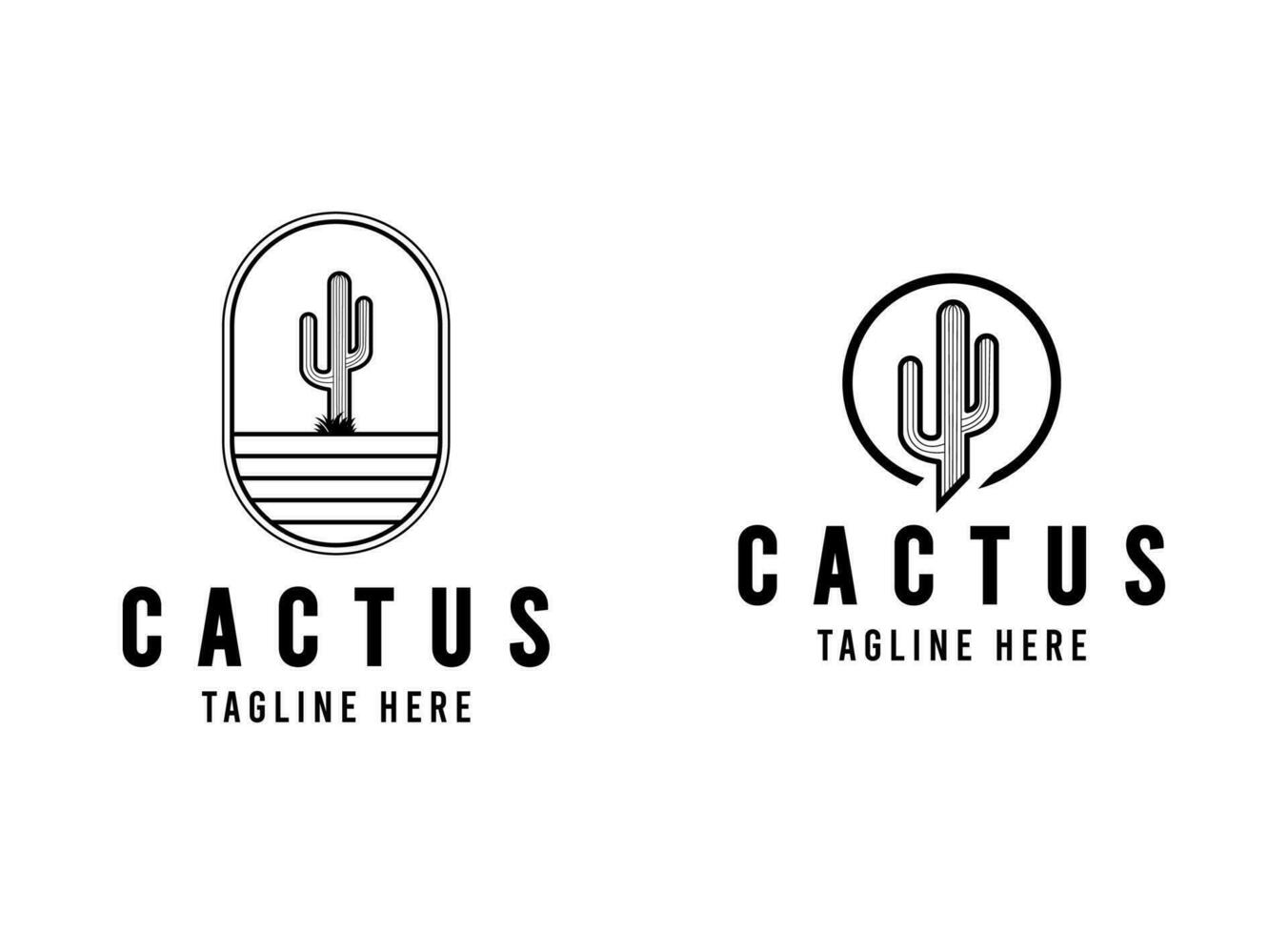 cactus illustratie wild west ontwerp woestijn wijnoogst vector