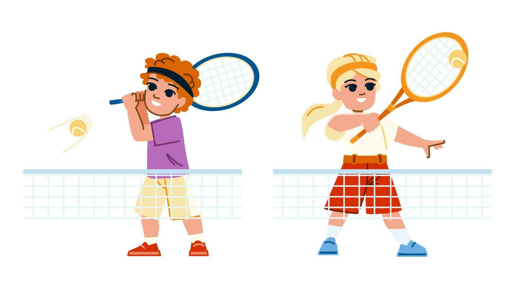 kind tennis vector