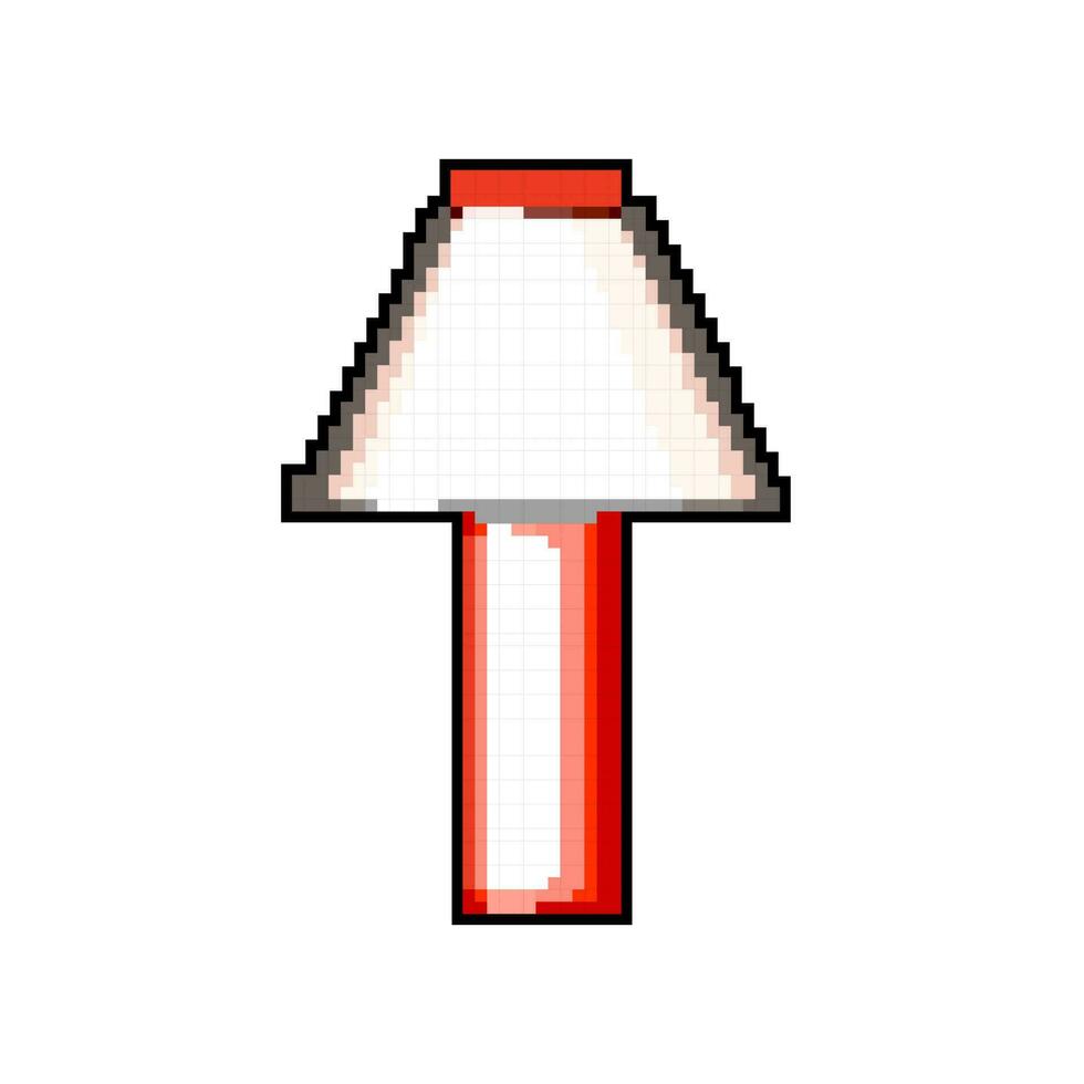 telefoon slim lamp spel pixel kunst vector illustratie