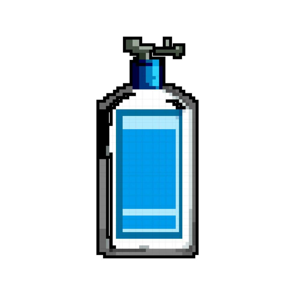 lichaam lotion spel pixel kunst vector illustratie