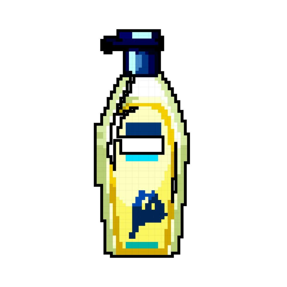 kunstmatig lotion spel pixel kunst vector illustratie