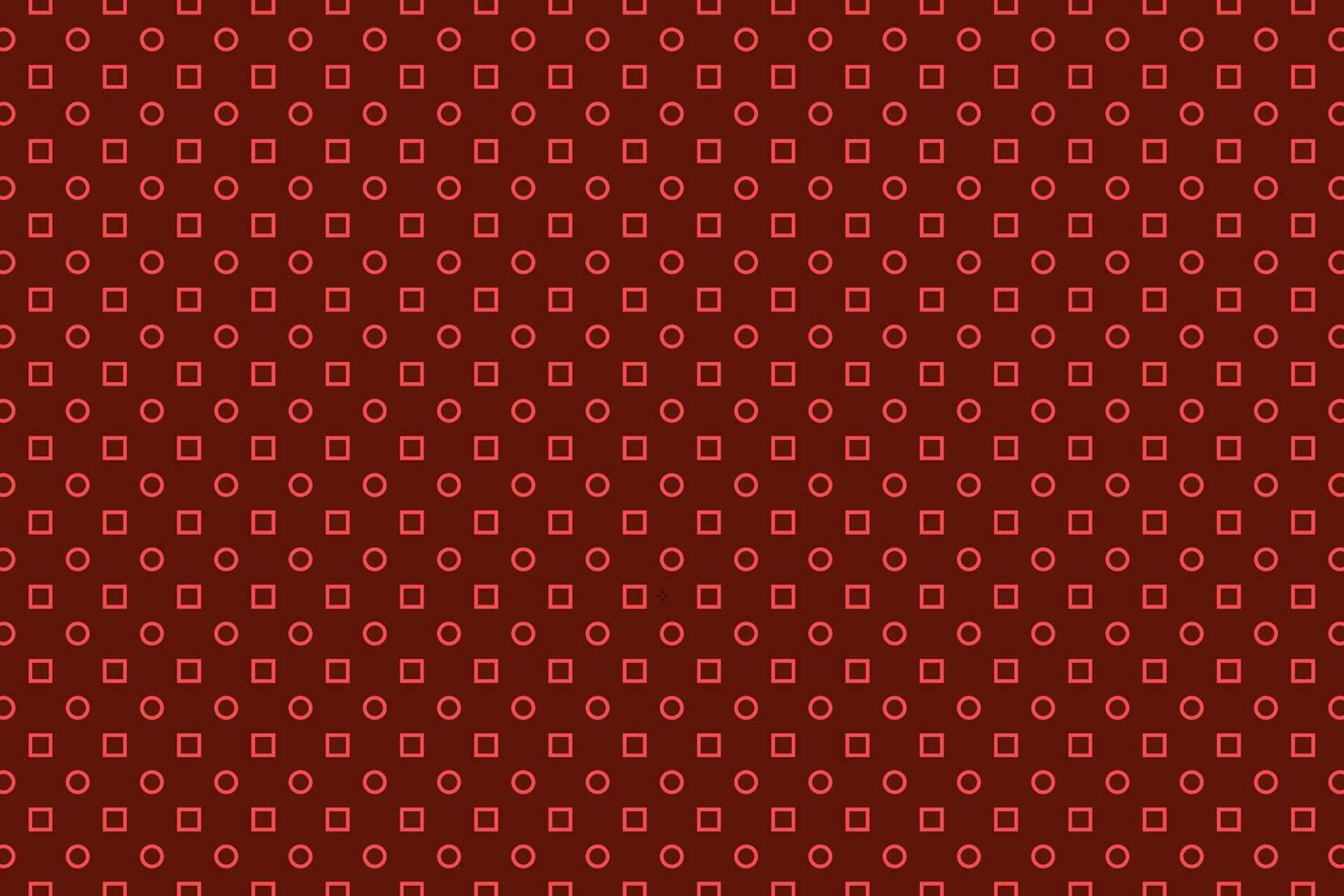 rood schets plein en cirkel polka patroon vector achtergrond