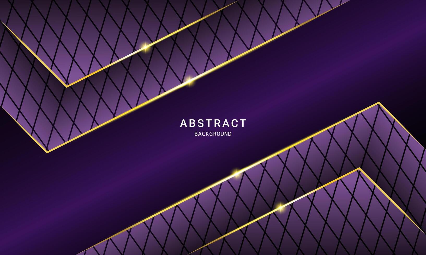 gouden Purper abstract achtergrond voor sociaal media ontwerp vector