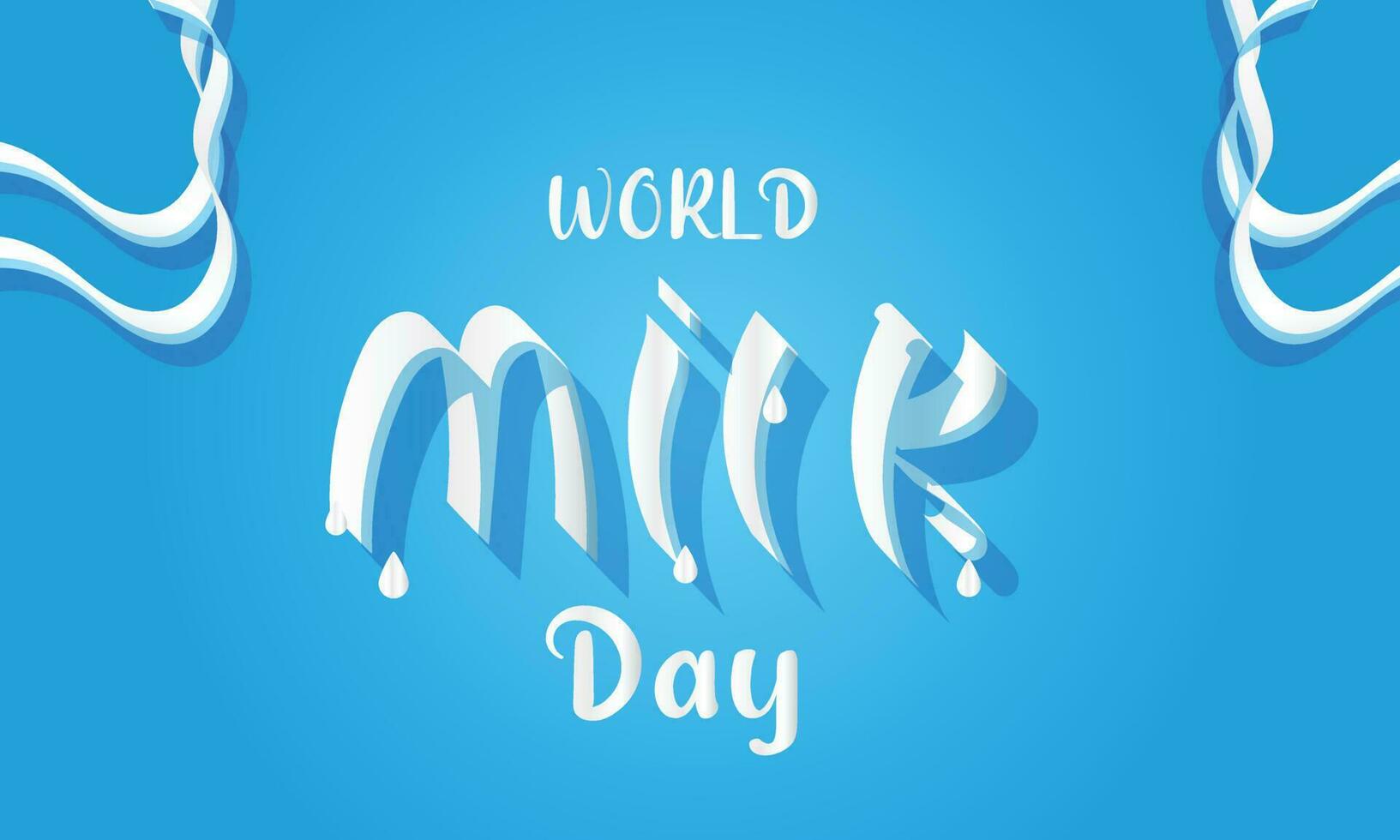 wereld melk dag. achtergrond, banier, kaart, poster, sjabloon. vector illustratie.