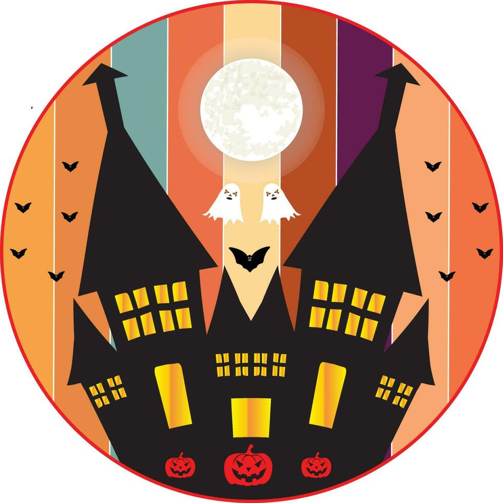 halloween t-shirt ontwerp vector