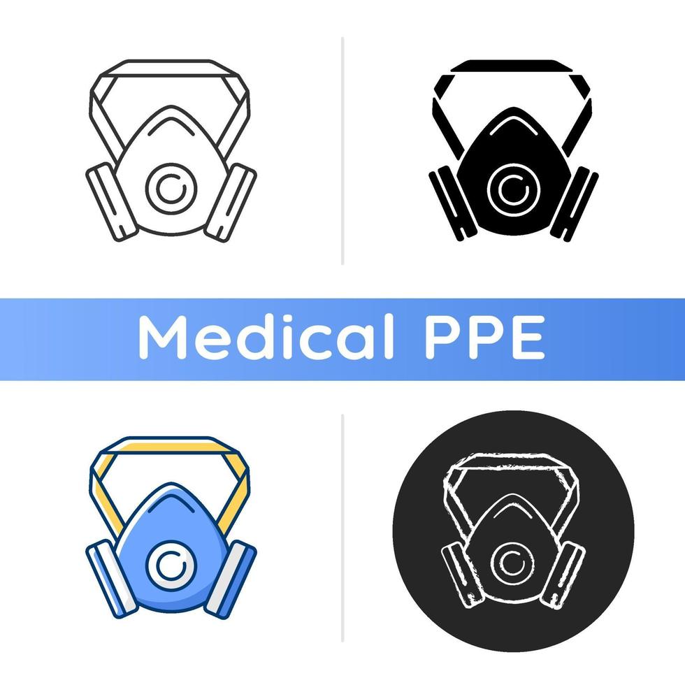 gasmasker vector pictogram