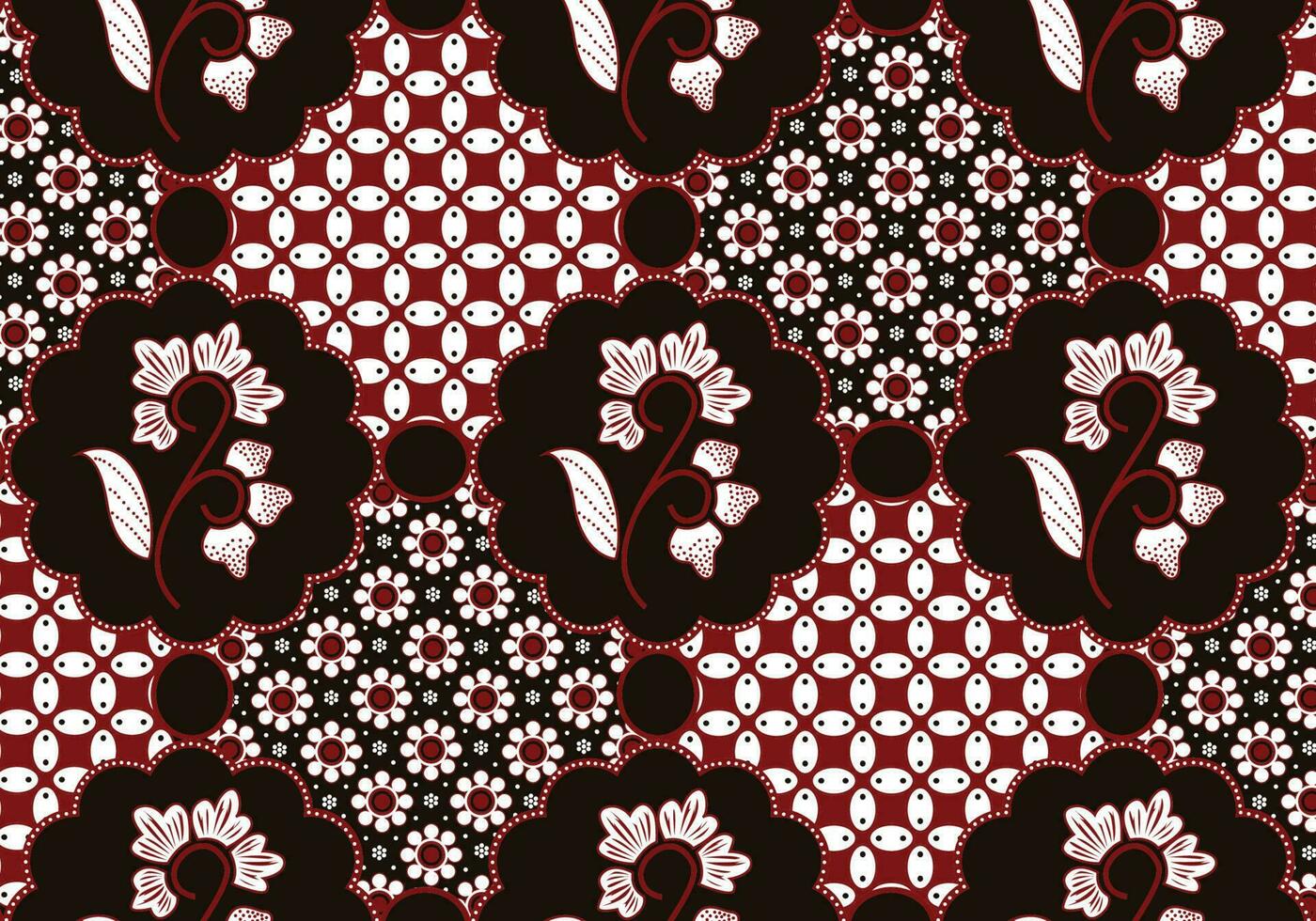 batik Indonesisch is een techniek van wasbestendig verven toegepast naar geheel lap, of kleding gemaakt gebruik makend van deze techniek is ontstaan van Indonesië. batik is gemaakt of door tekening dots en lijnen vector